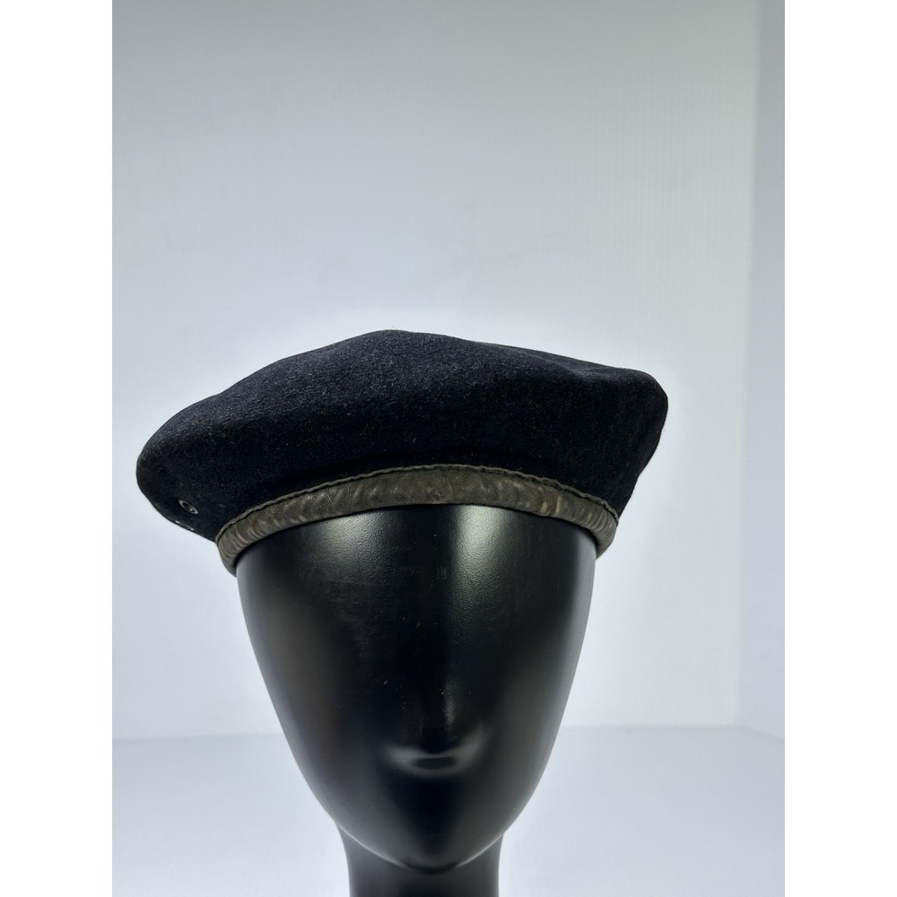 Vtg 77 West Germany Bundeswehr Military Beret F .W. Pilz KG Wool Hat Size‎ 58